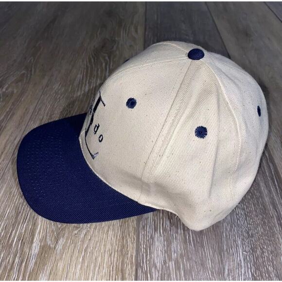 Vintage Orlando Florida FL Baseball Hat Cap Adjustable White Navy Snapback OSFM - Picture 5 of 9